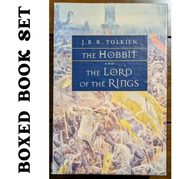 Accents | The Hobbit And The Lord Of The Rings Boxed Book Set By Jrr ...
